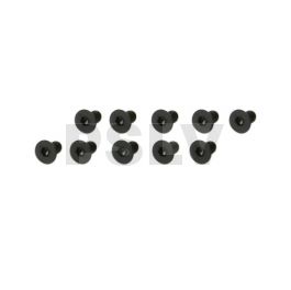 842017 Socket Countersunk Screw Black (M3x6)(10pcs)